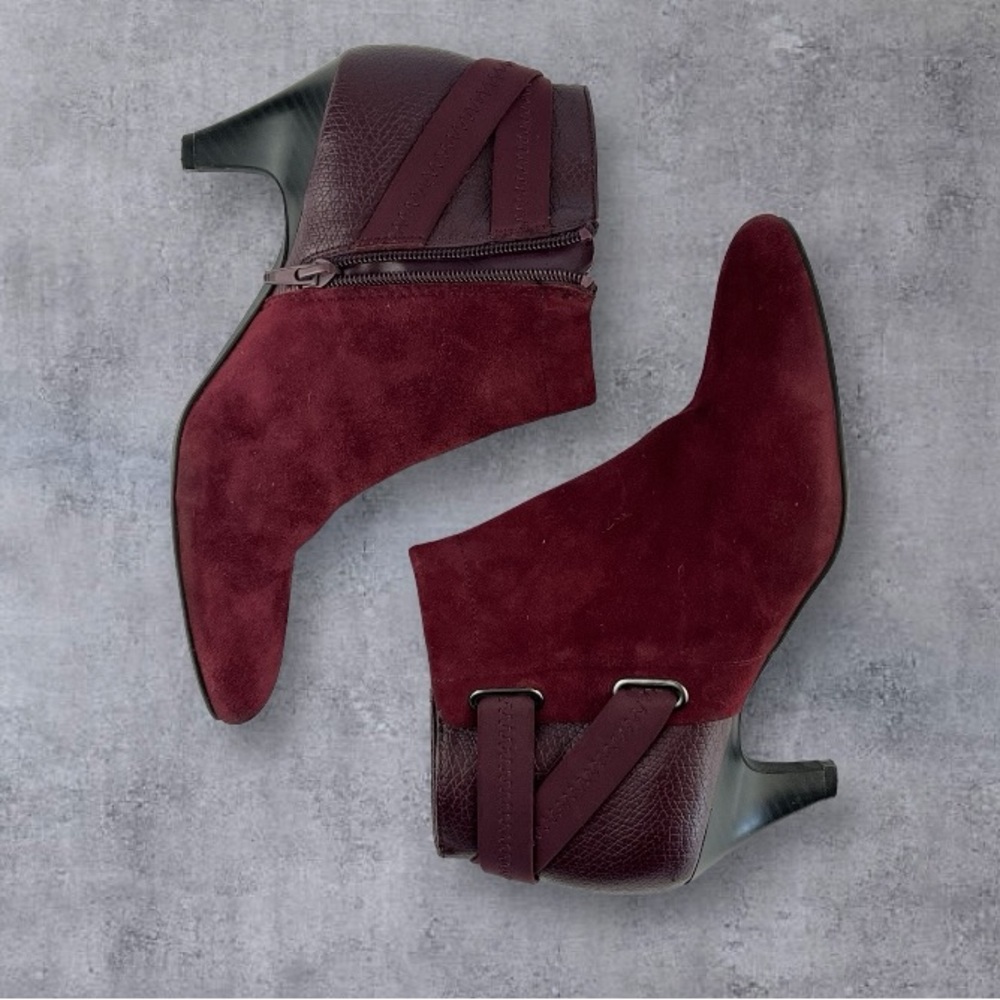 Alfani Vandela II Ankle Boots Faux Suede Step n Flex Sz: 7M - Picture 6 of 9